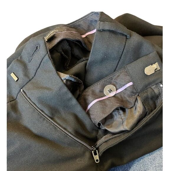 Banana Republic Women's Size 8 Avery Black Ankle Length Dress Pants Trousers - Picture 5 of 6